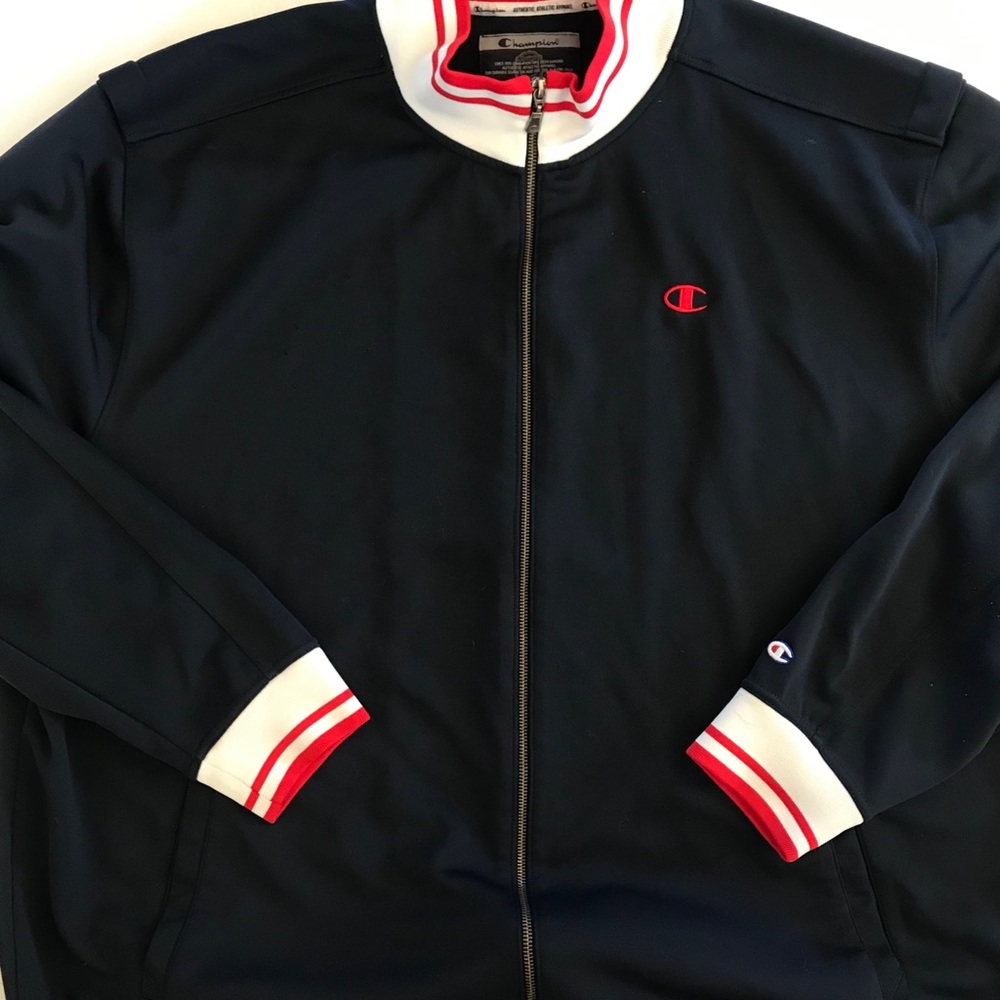 Men’s zip up Champion Track Jacket Sweater